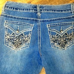 Women's Size 6 Sexy Nine West Vintage Blue Jeans in Style: ANNETTE.